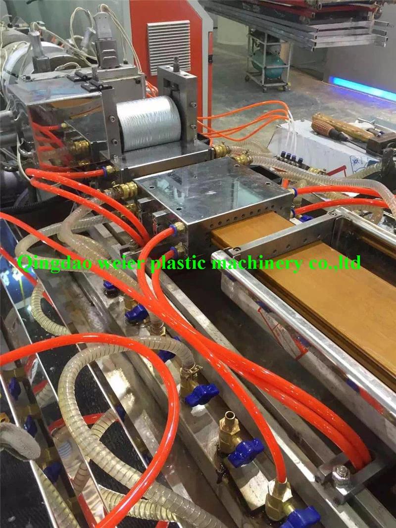 Wood Plastic WPC Decking Profile Co-Extrusion Machine