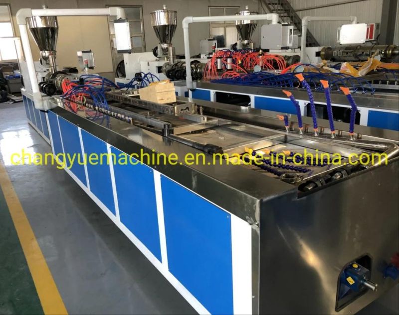 Solid WPC Door Frame Production Line / Extrusion Machine