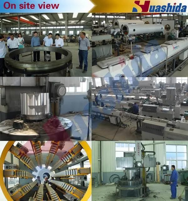 PE Plastic Jacket Pipe Pre-Insulated Pipe Casing Extrusion Line