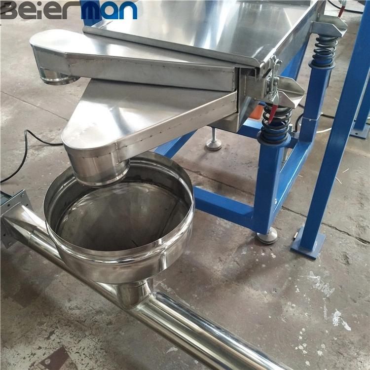 High Quality Plastic PVC Resin Powder Hot Die Face Cutter Granulating Line 400kg/H with Sjsz80/156 Conical Twin Screw Extruder