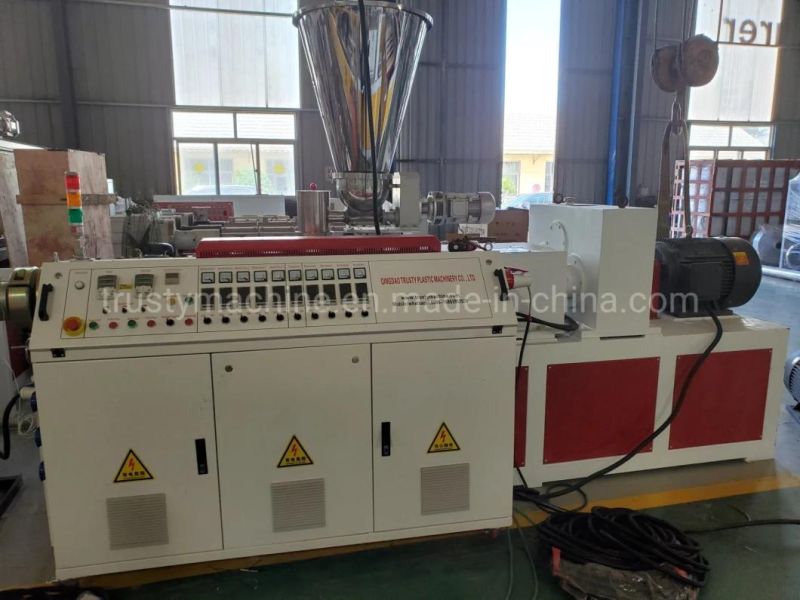 PVC WPC Window Profile Door Profile PVC Ceiling Wall Panel Door Panel Extruder Machine Production Line