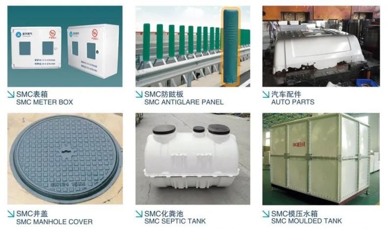 Fiber Reinforced Polymer SMC Sheet Production Line in Electronics Construction Industry