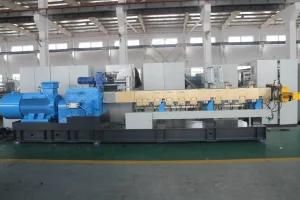 Pet Flakes Recycling Extruder Machine Triple Screw Design