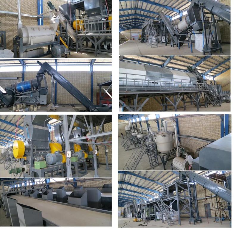 TL3000 PET Flakes Hot Washing Recycling System