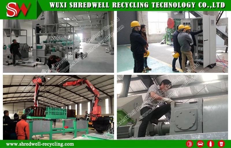 Scrap Metal Recycling Plant for Shredding Waste Car/Aluminum/Iron