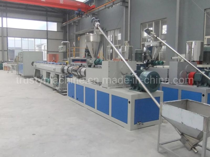 UPVC PVC Pipe Double Pipe Plastic Making Machine