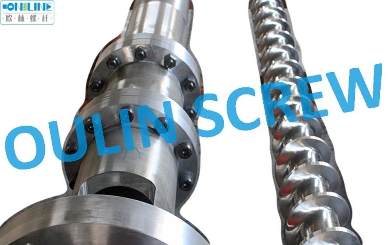 Supply 115mm Venting Type Screw and Barrel for Plastic Pelletizer