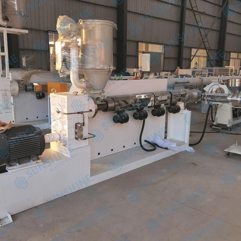 Qingdao China Direct Factory PE HDPE Plastic Pipe Extruding Machine