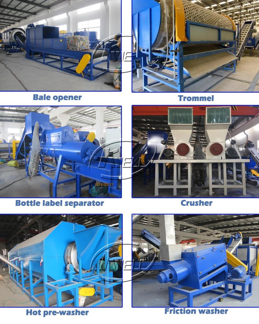 Pet Bottle Washing Line, Plastic Bottle Recycling Production Machine