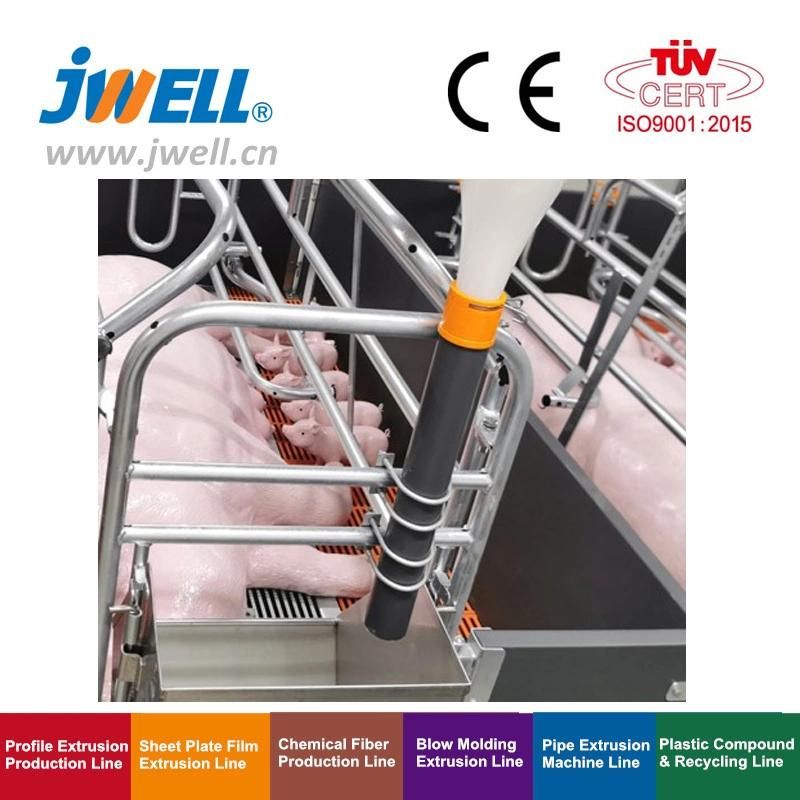 Jwell Novel PVC Plastic Steel Sewage Pipe/Drinking Water Pipe Extrusion Line