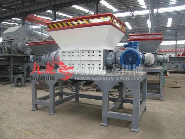 Waste Car Recycling Shredder Car Engine Shredder