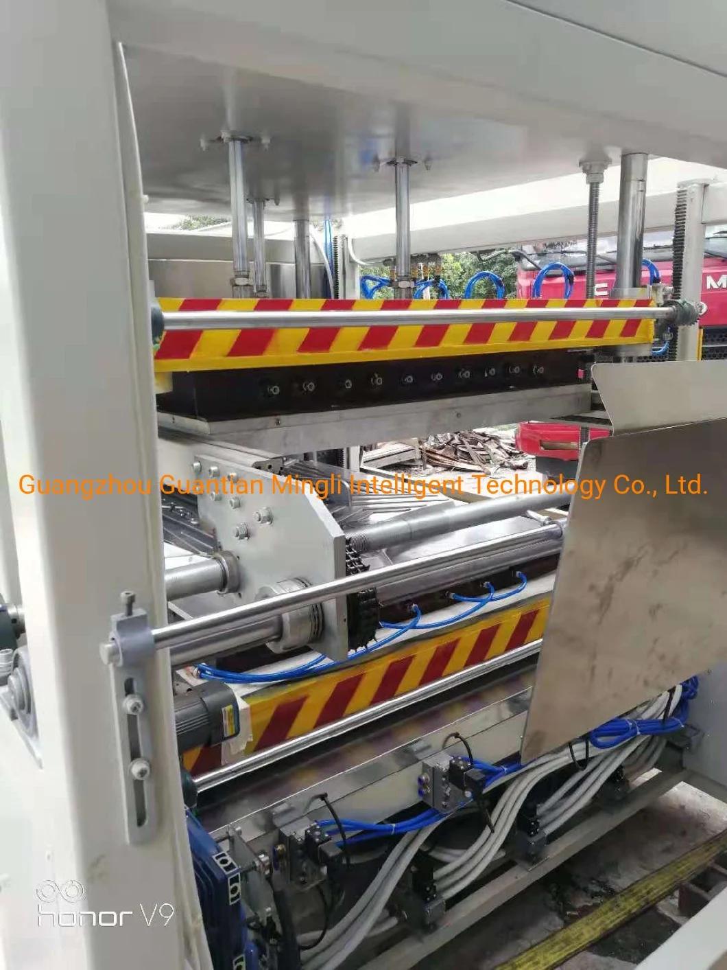 Continuous Foot Pad Rapid Prototyping Molding Blister Plastic Vacuum Forming Machine