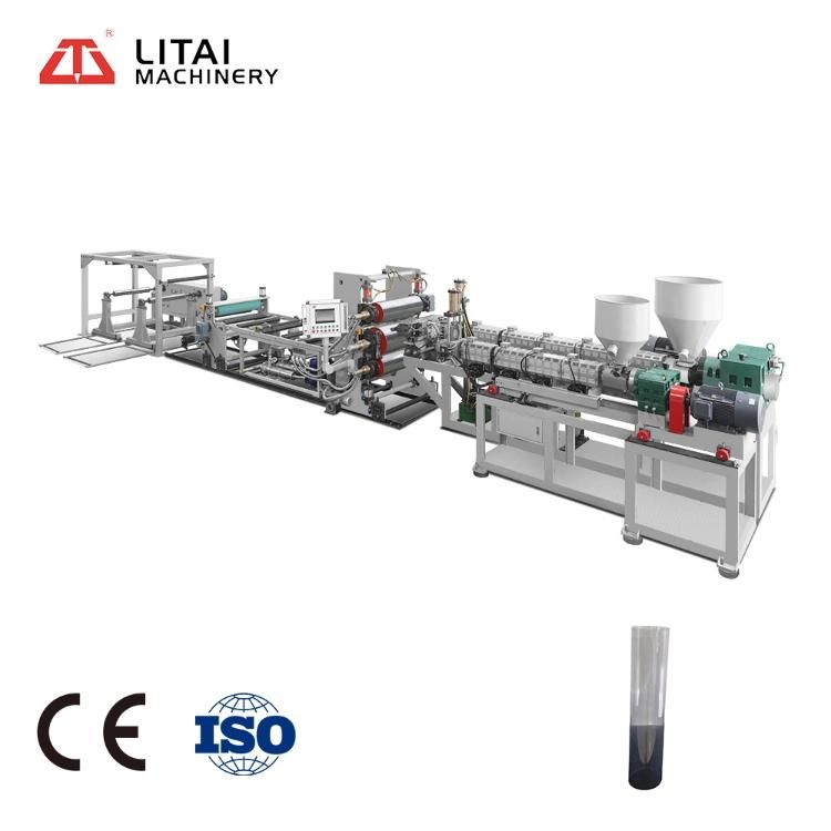 Best Selling Twin Taper Screw Extrusion Sheet Machine with High Capacity Conical