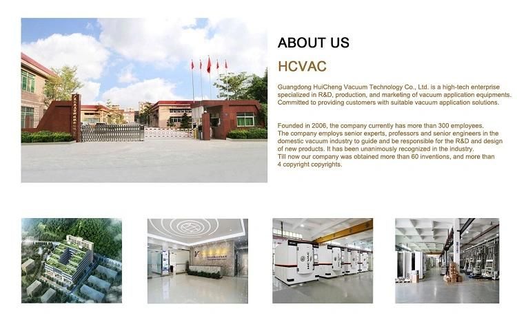 Hcvac Vacuum Coating Machine for Plastic Metalizing