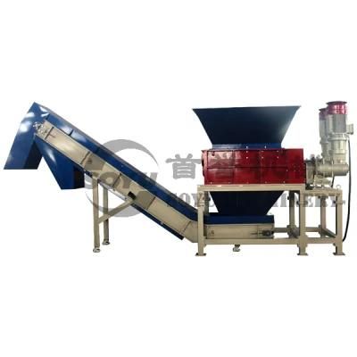 Metal Barrel, Refrigerator, Rubber, Plastic, Tire and Other Four Shaft Shredder