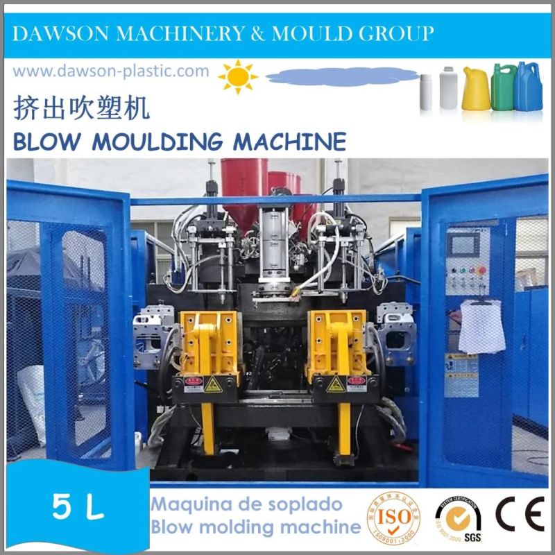 5L HDPE Plastic Containers Automatic Extrusion Blow Molding Machine