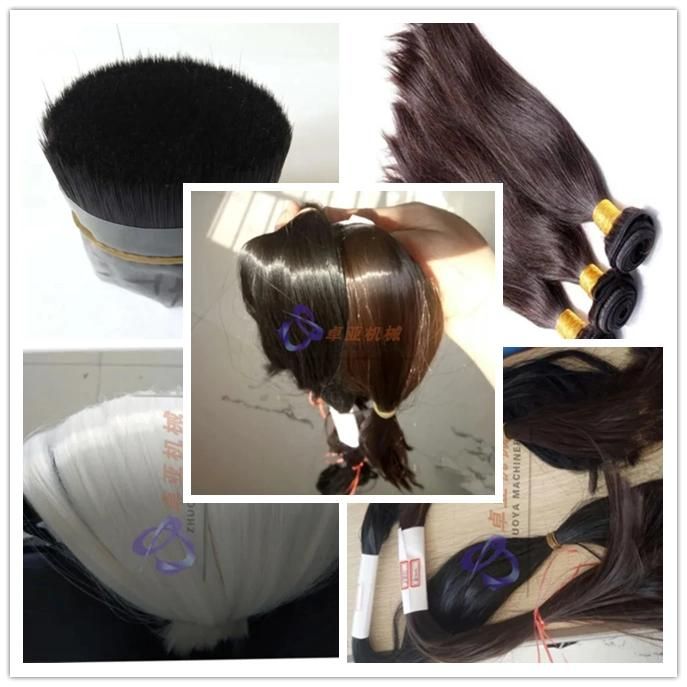 Plastic Artificial Wig Synthetic Hair Fiber Filament Extruder Machine