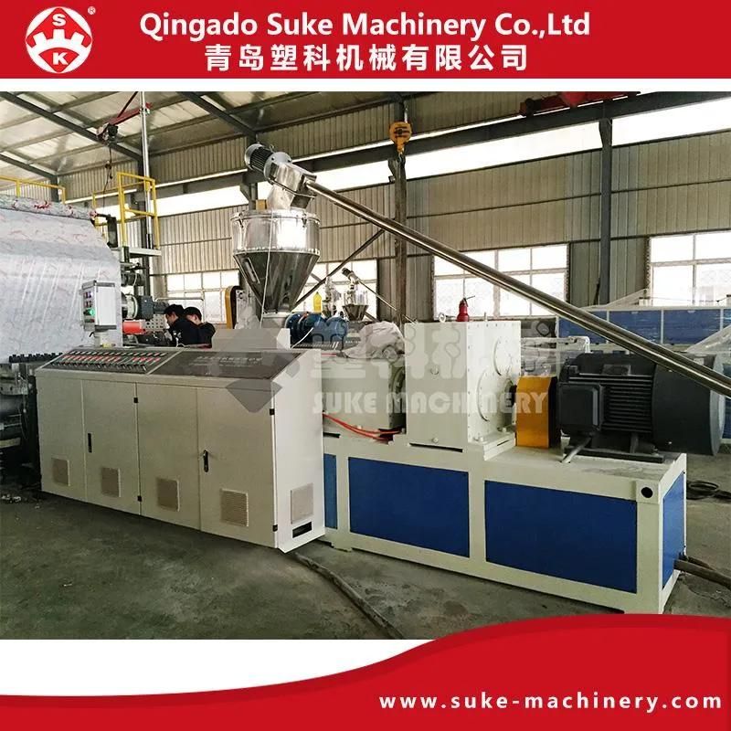 Easy to Learn Manufacture Equipment of PVC Marble Board Extrusion Making Machinery/PVC Artificial Marble Profile Production Line