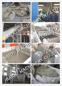 300-1000kg/H PP PE Film Washing Recycling Machine