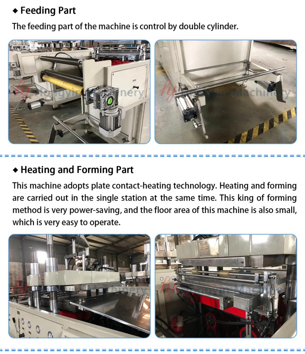 PVC Tray Semi-Automatic Plastic Thermoforming Machine