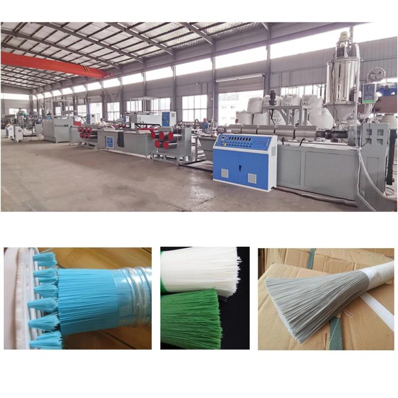 Recycled Pet Fakes Filament Yarn Making Machine / Plastic Filament Making Machine