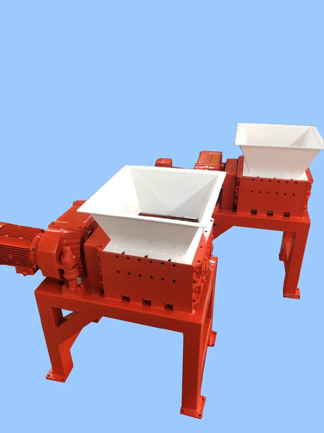 Metal Crusher Paper Wood Plastic Machine Single Shaft Shredder