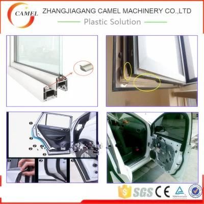 Plastic Window Soft PVC Edge Banding Seal Strip Production Line