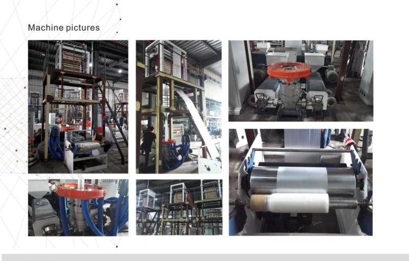ABA High Speed High Production Three Layer Film Blowing Machine
