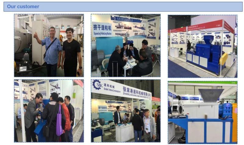 300kg PE Barrels Shampo Box Recycling Cursher Washing Production Line with Cleaned Pelles Extruding Granularos Machine Zhangjiagang