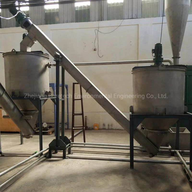 500kg/H Used Plastic Cleaning Recycling Plant