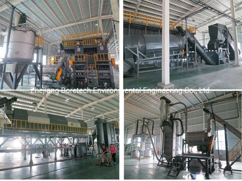 9000kg/H Food Grade PET Bottle Recycling Machinery