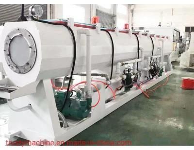 Plastic PVC Pipe / UPVC Pipe / HDPE Pipes Making Extruder Machine for Gas or Water Supply