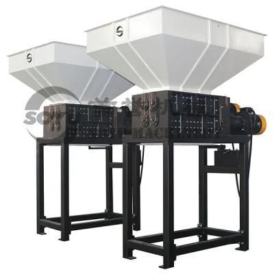 Plastic Shredder for EPS Foam Block 4 Shaft Shredder Wood Shredder