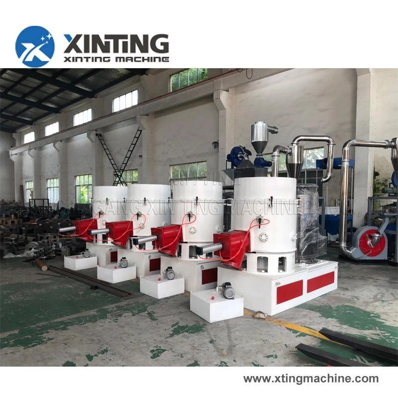 Pet Fiber Agglomerator/Densifier/Plastic Agglomerator/LDPE/LLDPE PVC Film, PP Bags Agglomerator for Recycling Machine