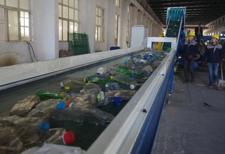 1000kg/H Pet Bottle Crushing Washing Drying Line