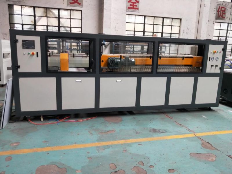 Plastic UPVC PVC Window Door Frame Panel Profile Cable Trunking Groove Extrusion Production Making Machine