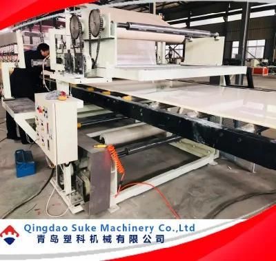 Plastic PVC Crust Foam Sheet Extruder Making Machine