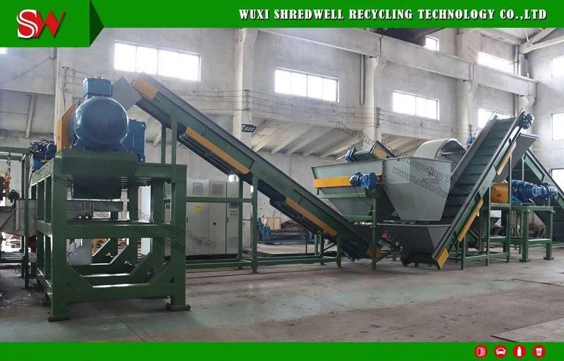 Double Shaft Tire/Metal/Plastic/Wood Shredding Machine for Recycling