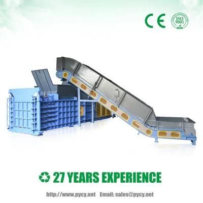 Semi Automatic Baler Occ Cardboard Tie off