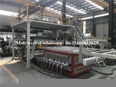 PVC Spc Stone Wood Grain Floor Tile Sheet Making Machine