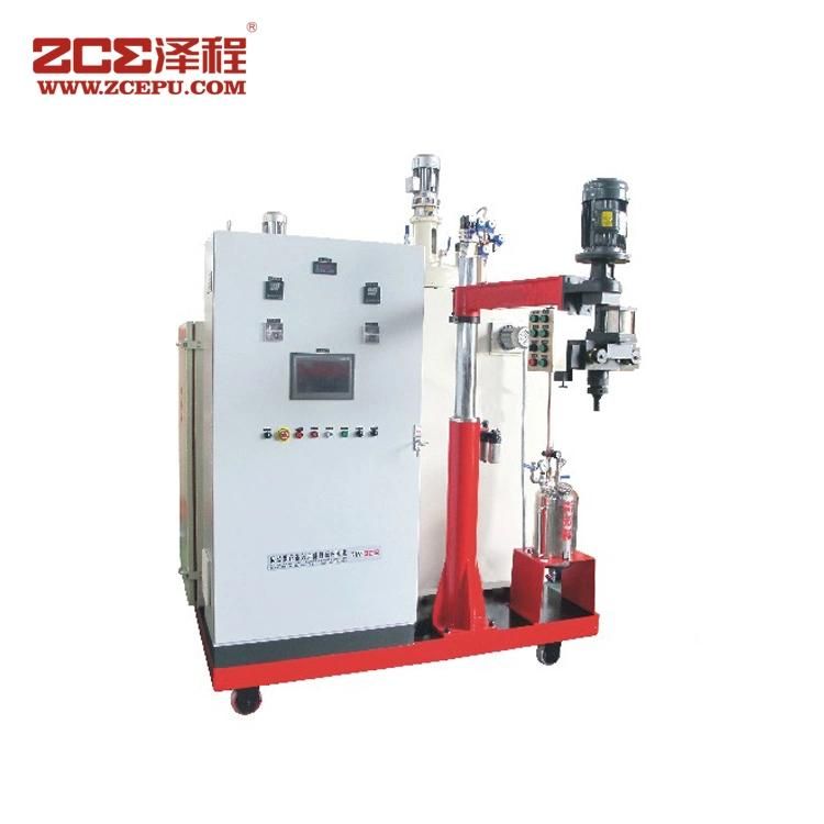 Middle Temperature Polyurethane Elastomer Casting Machine Producing CPU Products