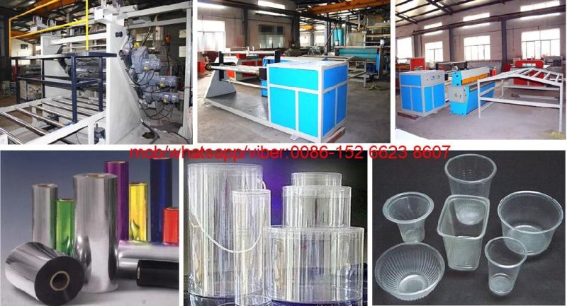 High Quality High Output Pet PP/PS Plastic Sheet Extrusion Machinery