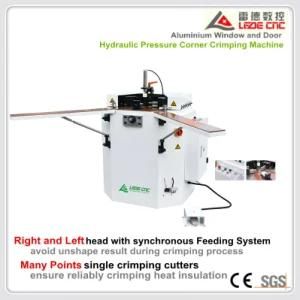 Aluminum Doors Corner Combining Machine with Many Points Single Cutter