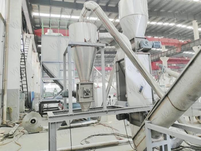 Pet Recycling Zig Zag Air Sifter Separator Machine