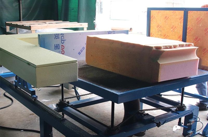Manual Foam Sponge Contour Horizontal Cutting Machine