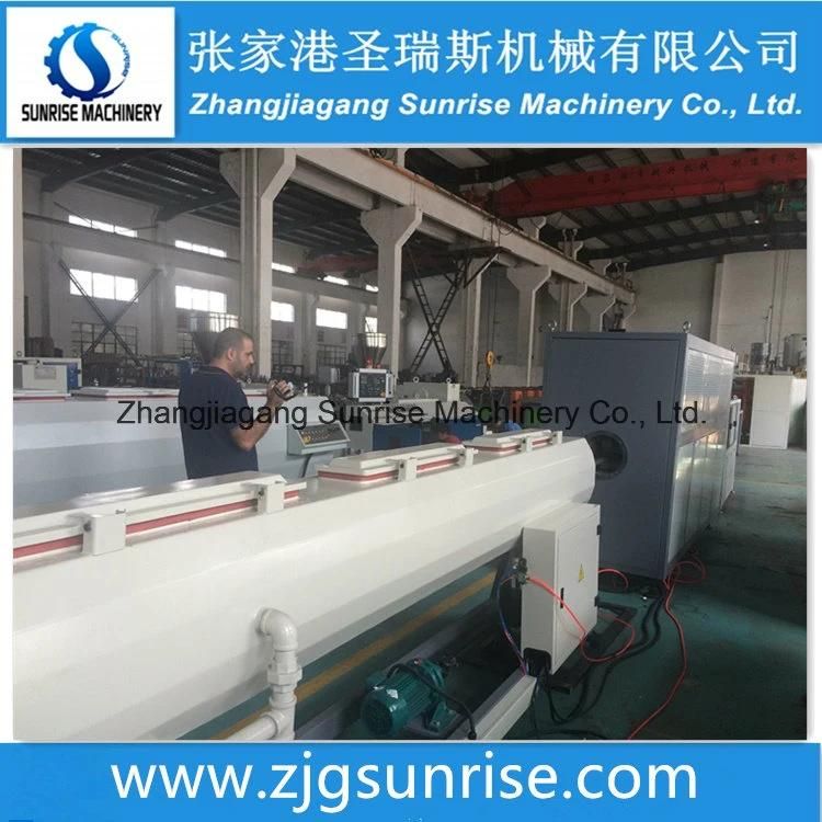 Sunrise Machinery PE HDPE Plastic Water Pipe Machine for Sale