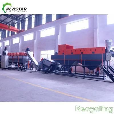 1000kg/H Waste PP PE Plastic Film Woven Bag Crushing Washing Recycling Machine Line