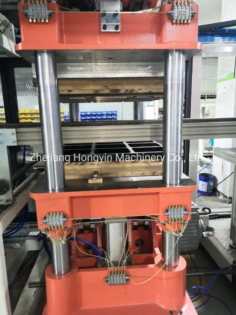 Automatic Three Station Plastic Tray/Container/Box /Lid Vacuum Forming Machine