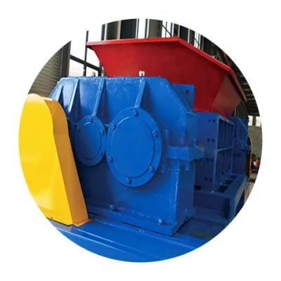 Twin Shaft Shredder / Plastic Jumbo Bags Shredder Crusher Machine / Woven Bags Crusher