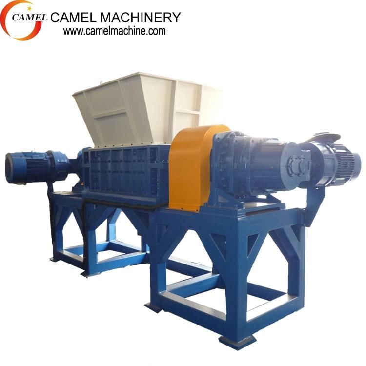 Cardboard Plastic Double Shaft Shredder Machine